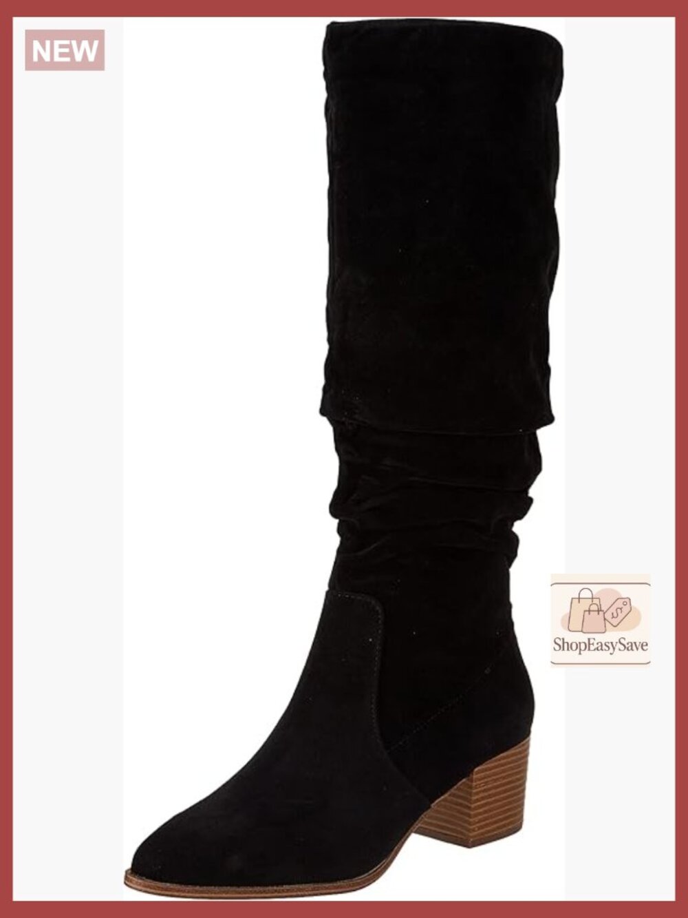 Tall Block Heel Knee High Boots Elegant Classic Stylish Equestrian Boots